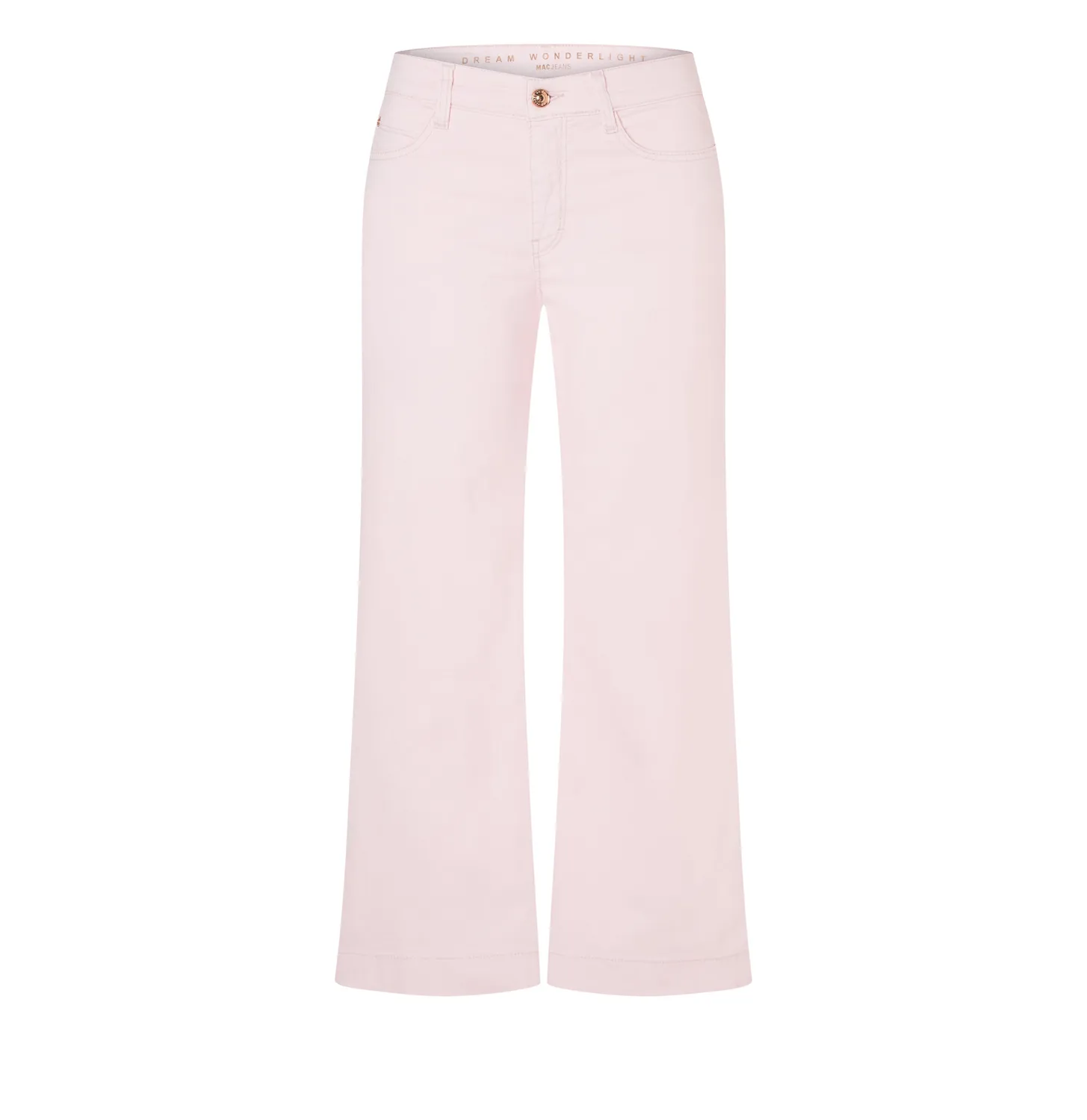 MAC Dream Wide Cropped wide jeans rosa længde 27