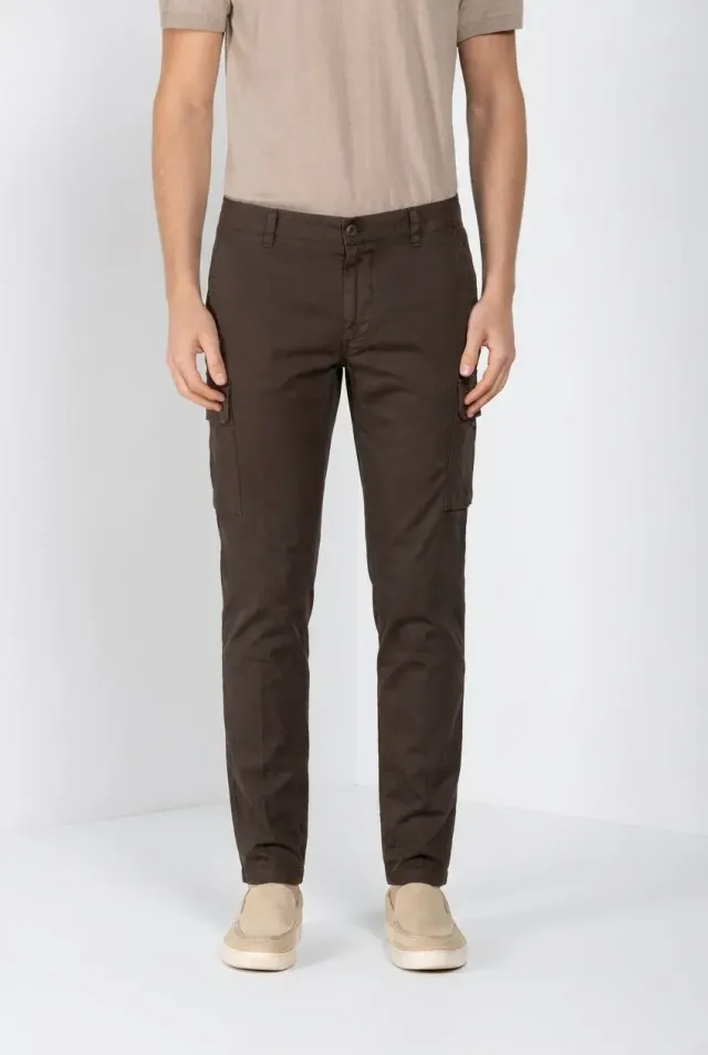 Mason's Chile cargo bukser extra slim brun