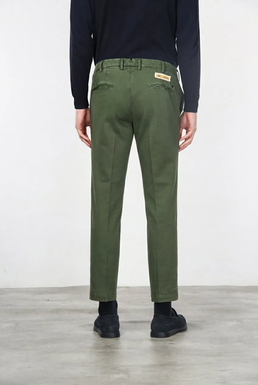 Mason's New York chino bukser skovgrøn uld regular