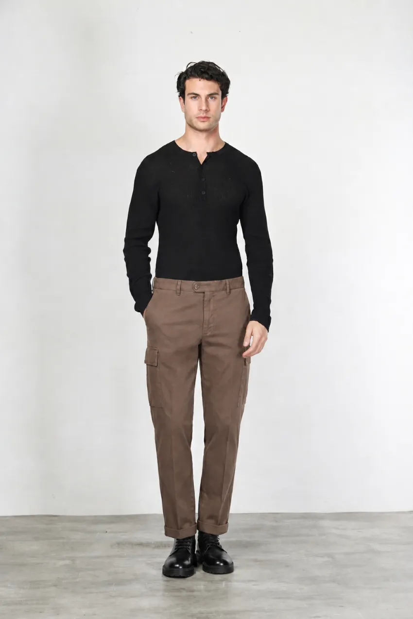 Mason's Chile cargo bukser kakao carrot fit