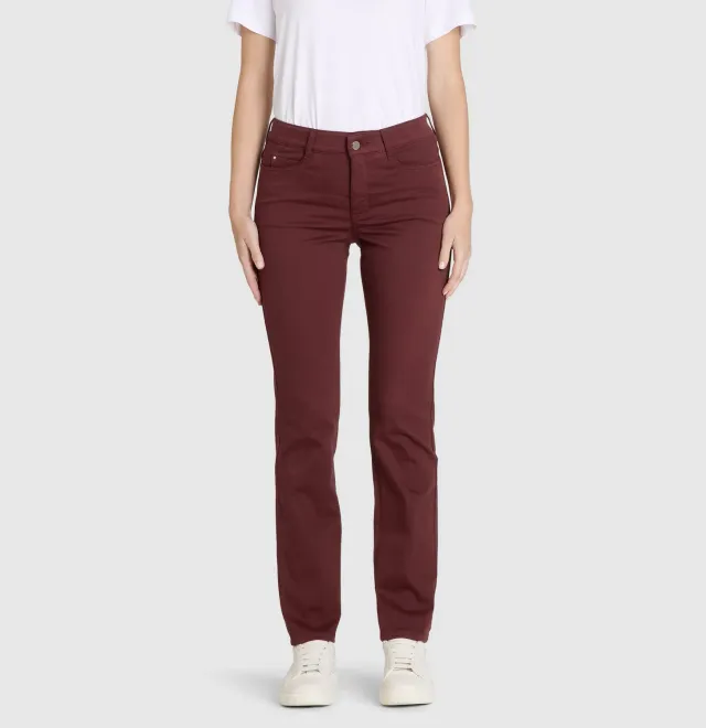 MAC Dream jeans rød straight hyperstretch