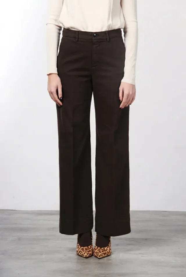Mason's New York Studio chinos brun straight fit