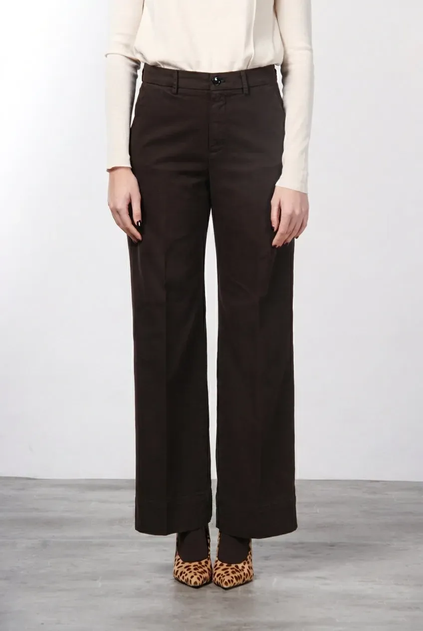 Mason's New York Studio chinos brun straight fit