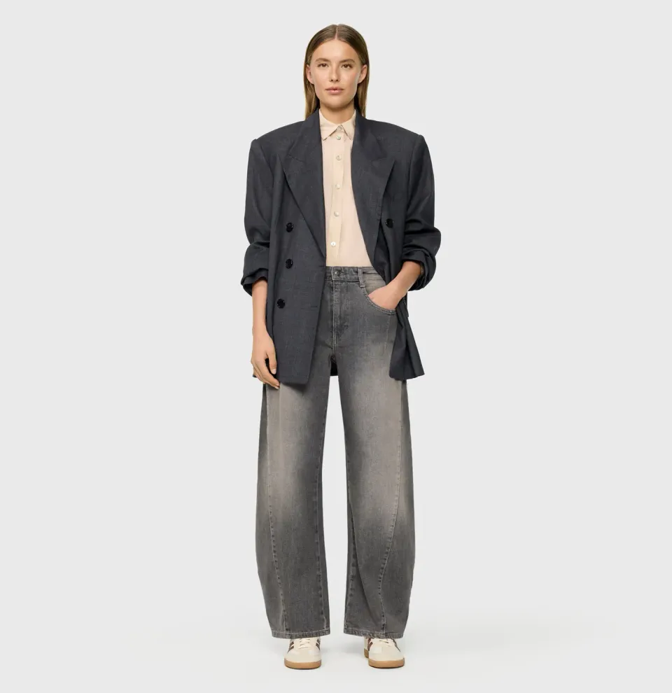 MAC Colorado Barrel 3151-90-0333 jeans grå barrel fit