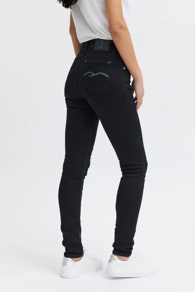 Organsk Breeze Midnight Blues jeans mørkeblå