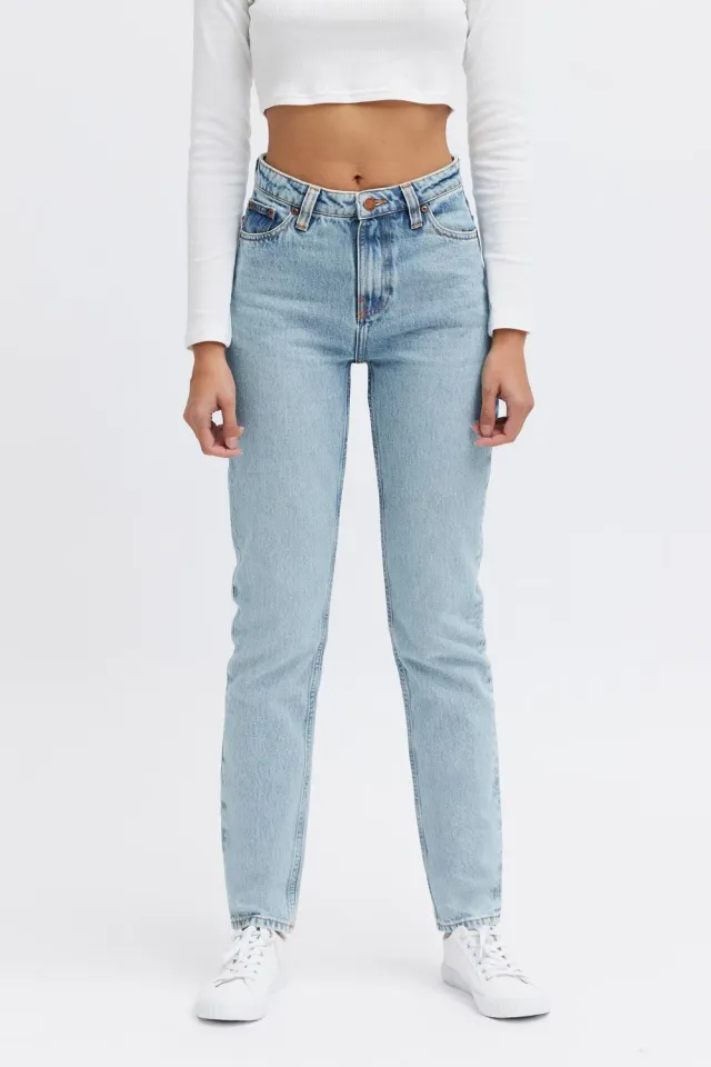 Organsk Oxygen Clean Revolution jeans stretch blå