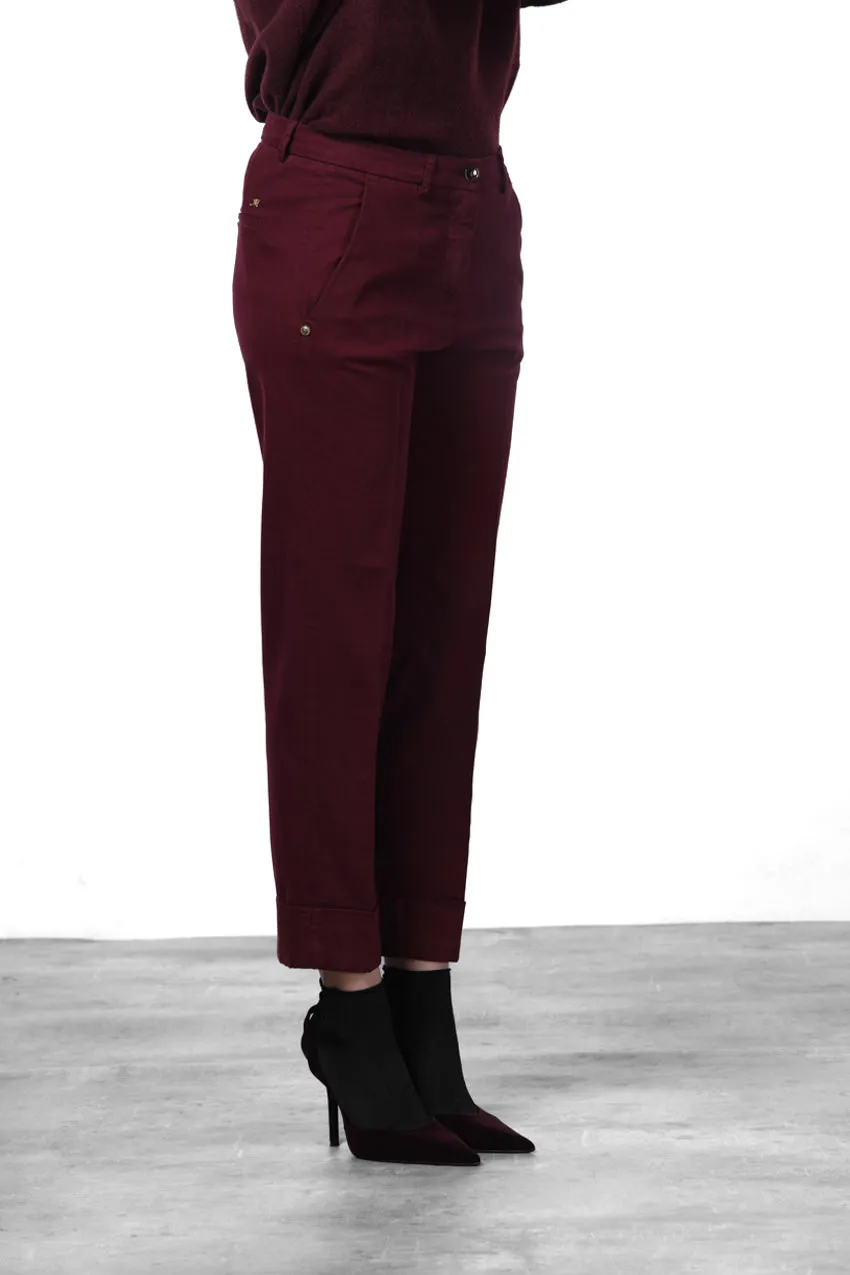 Mason's New York Carrot chinos carrot bordeaux