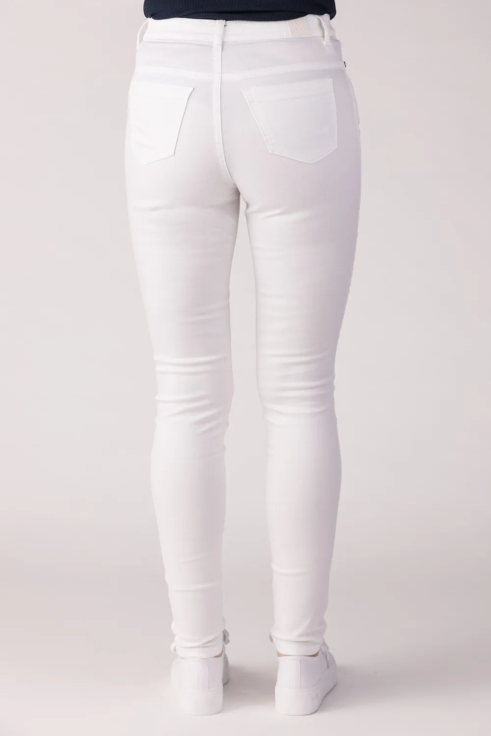 Merrytime Emma Super Slim jeans hvid stram pasform