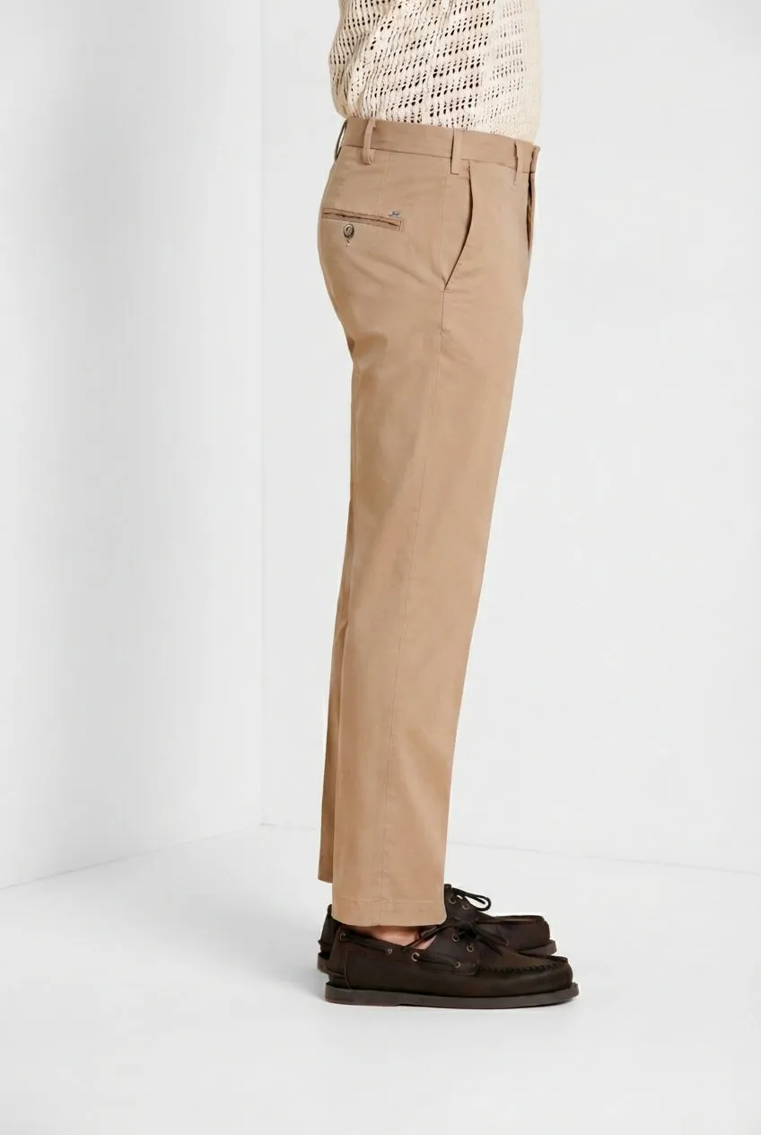 Mason's New York chino beige regular fit stretch