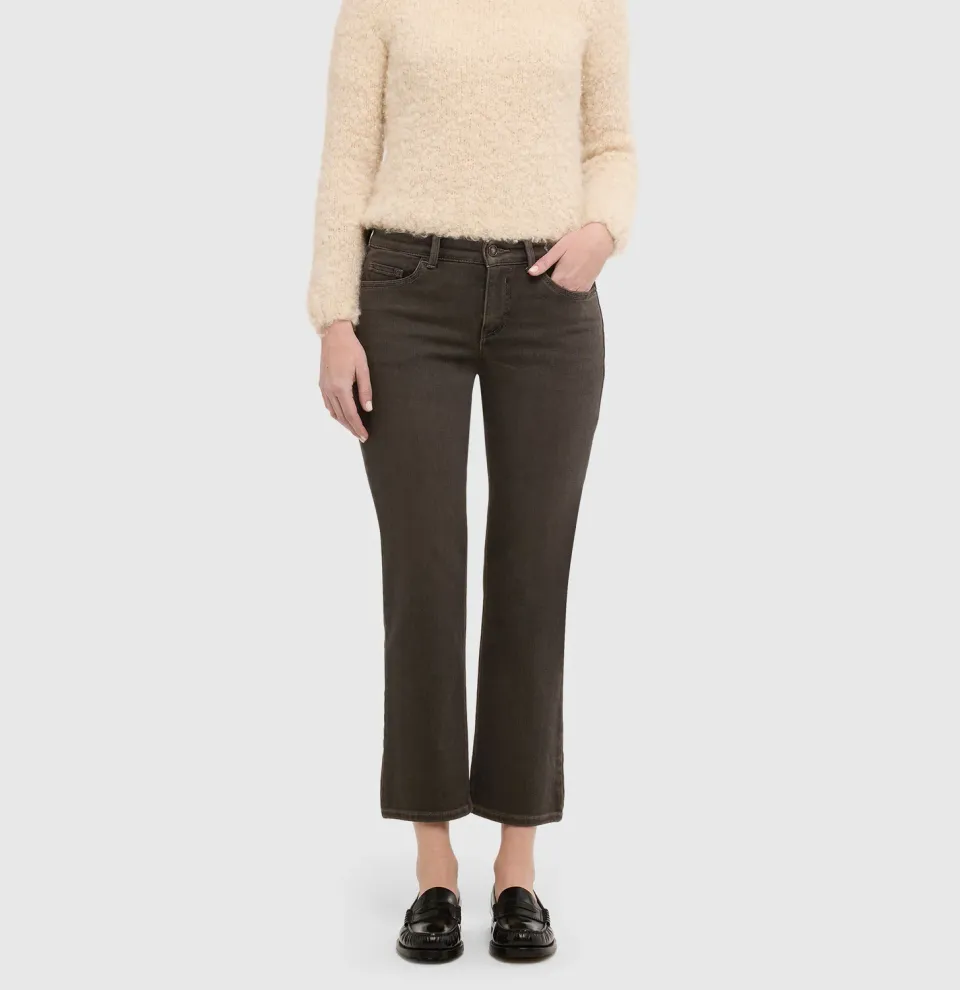 MAC Carrie 5954 jeans gråbrun slim fit