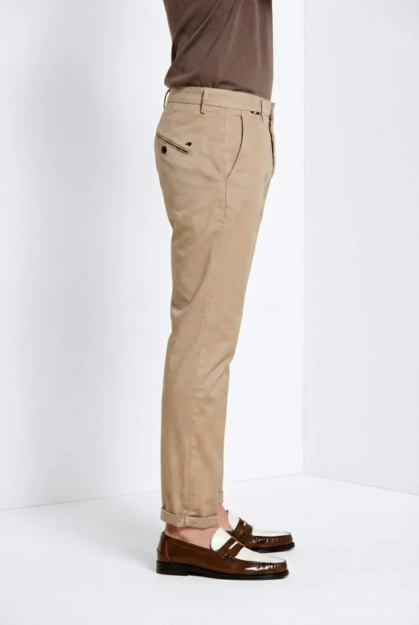 Mason's Osaka chinobukser beige carrot stretch