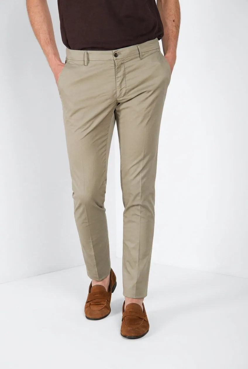 Mason's Milano chinobukser salvie extra slim – stretch