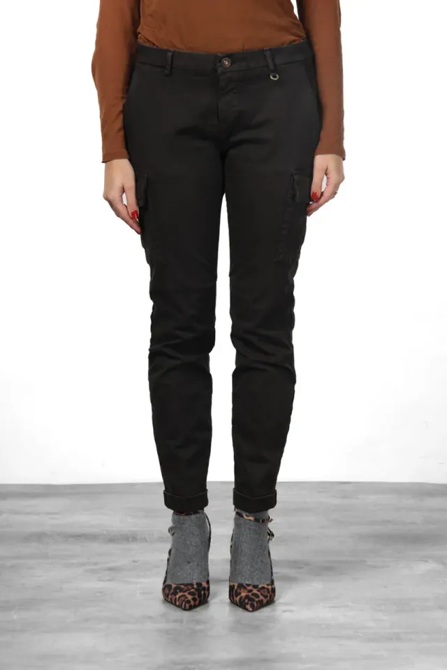 Mason's Chile City cargobukser mørkebrun slim fit