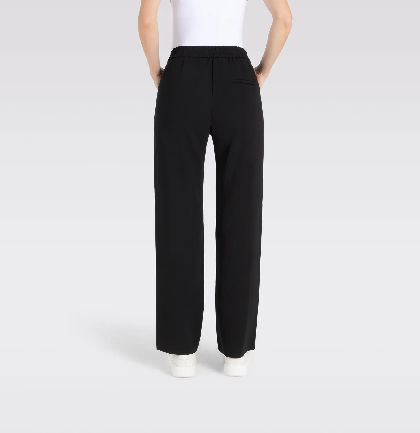MAC Chiara 2177-00-0231L bukser sort wide leg