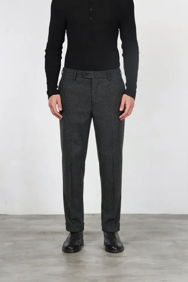 Mason's Chelsea Style chinos antracit relaxed jersey