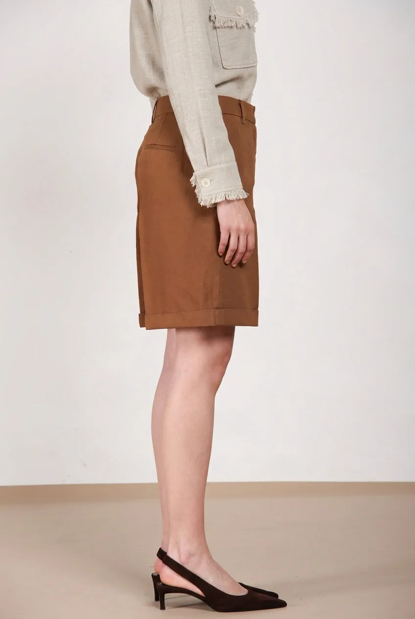 Mason's Brigitte chino shorts lysebrun hør