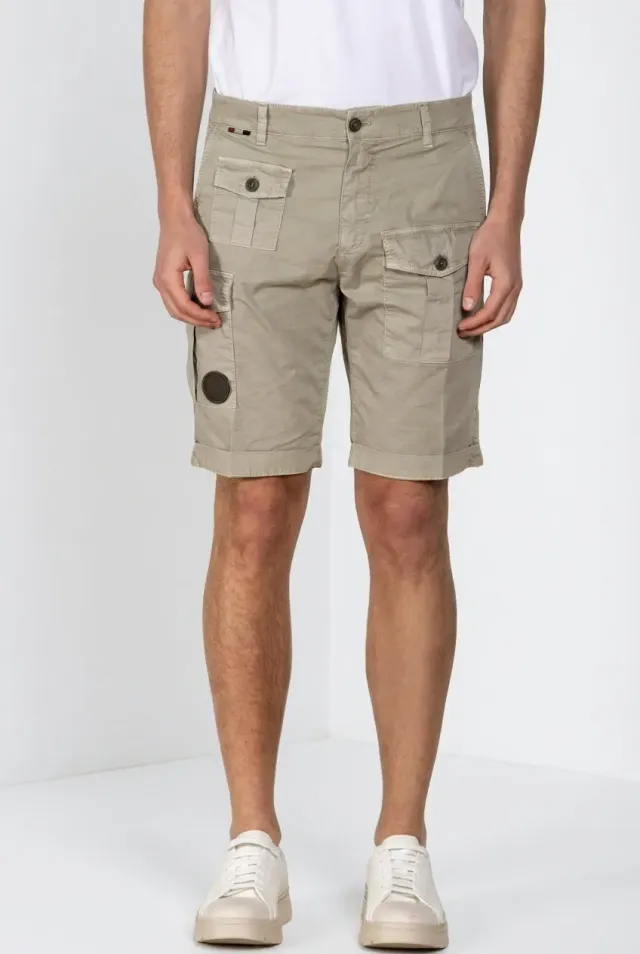 Mason's George Coolpocket cargo shorts salvie stretch