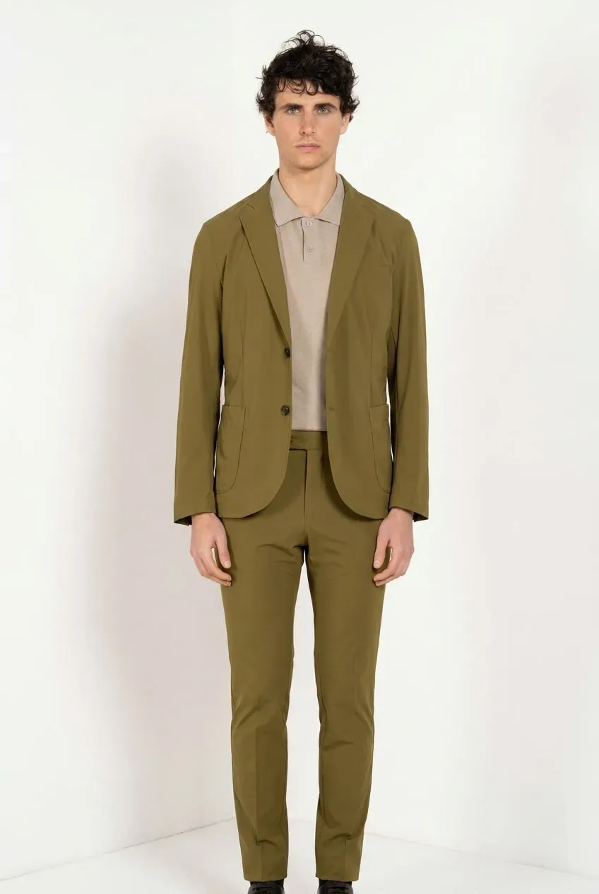 Mason's Da Vinci Tech Dynamic blazer grøn jersey