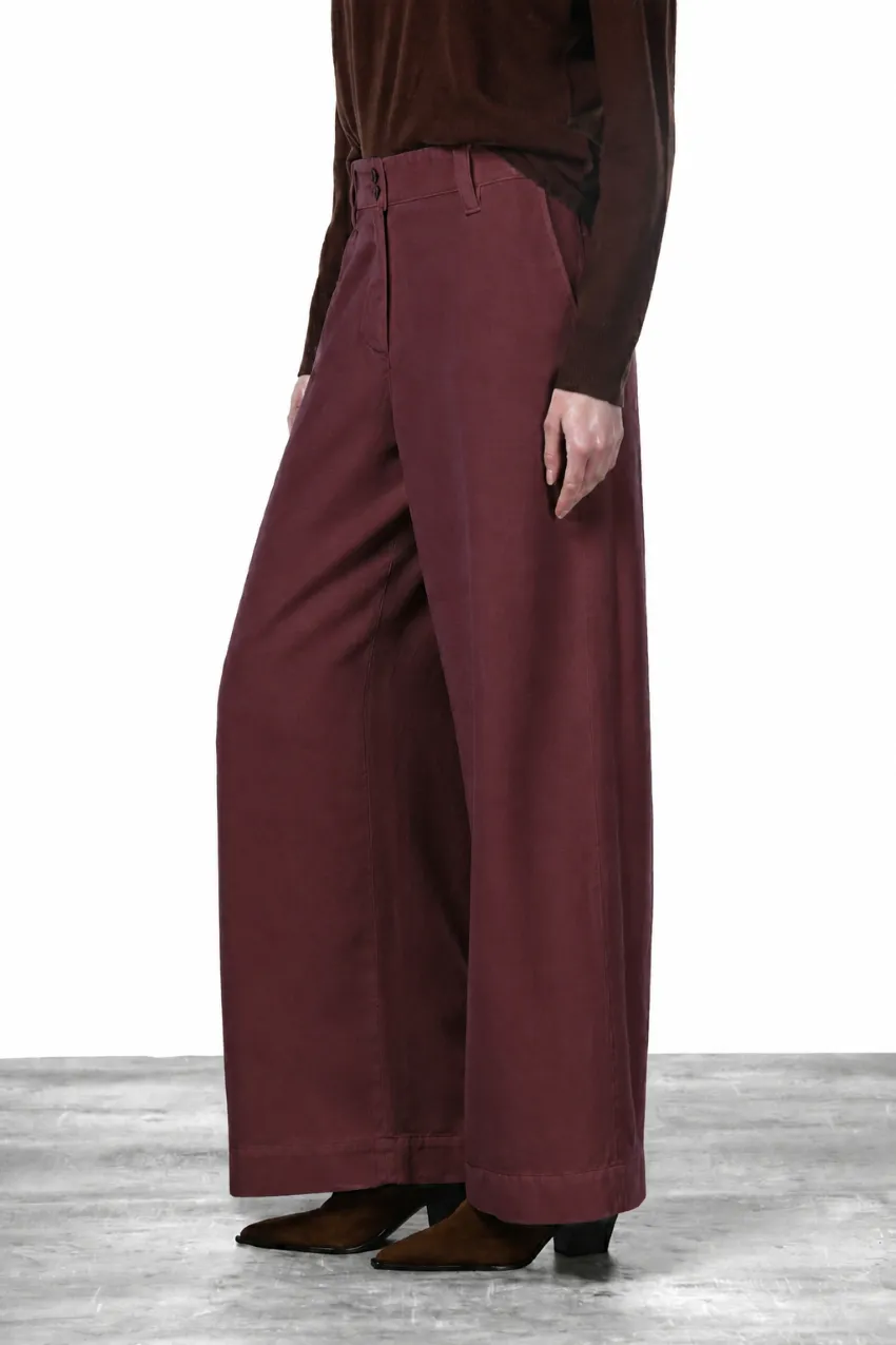 Mason's New York Wide Elax chinos bordeaux
