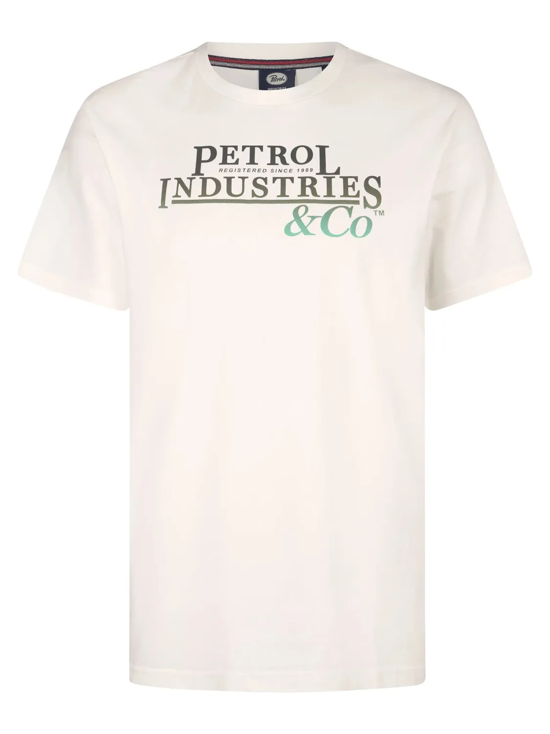 Petrol Industries Rockport T-shirt mossy stone plus size