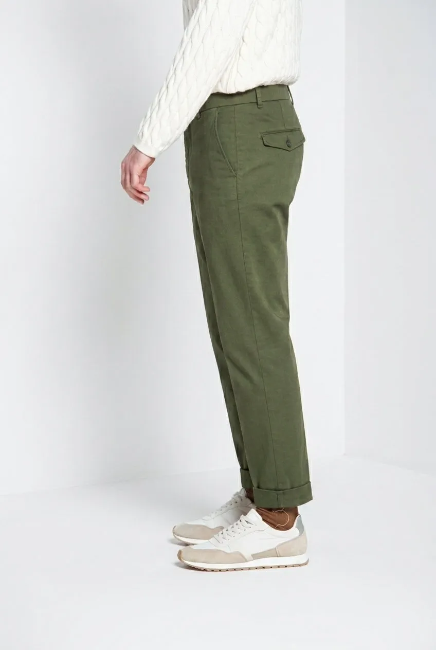 Mason's Chinos chinos oliven relaxed gabardine