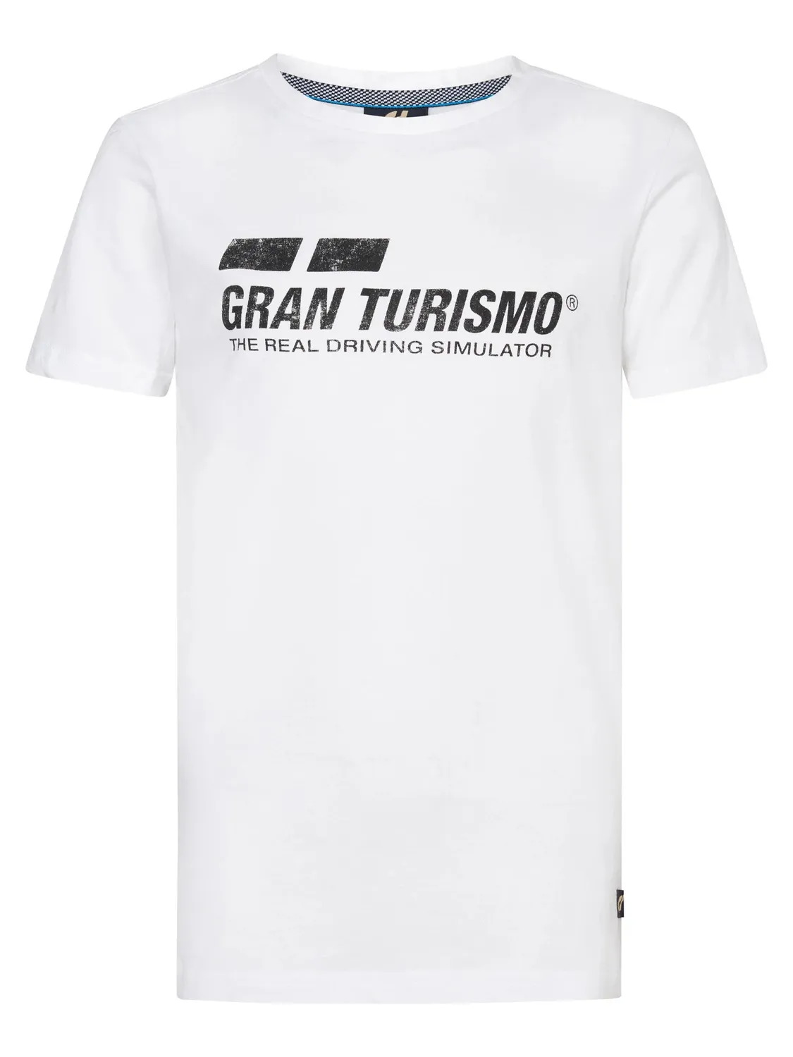 Petrol Industries Gran Turismo Pit Stop t-shirt hvid bomuld