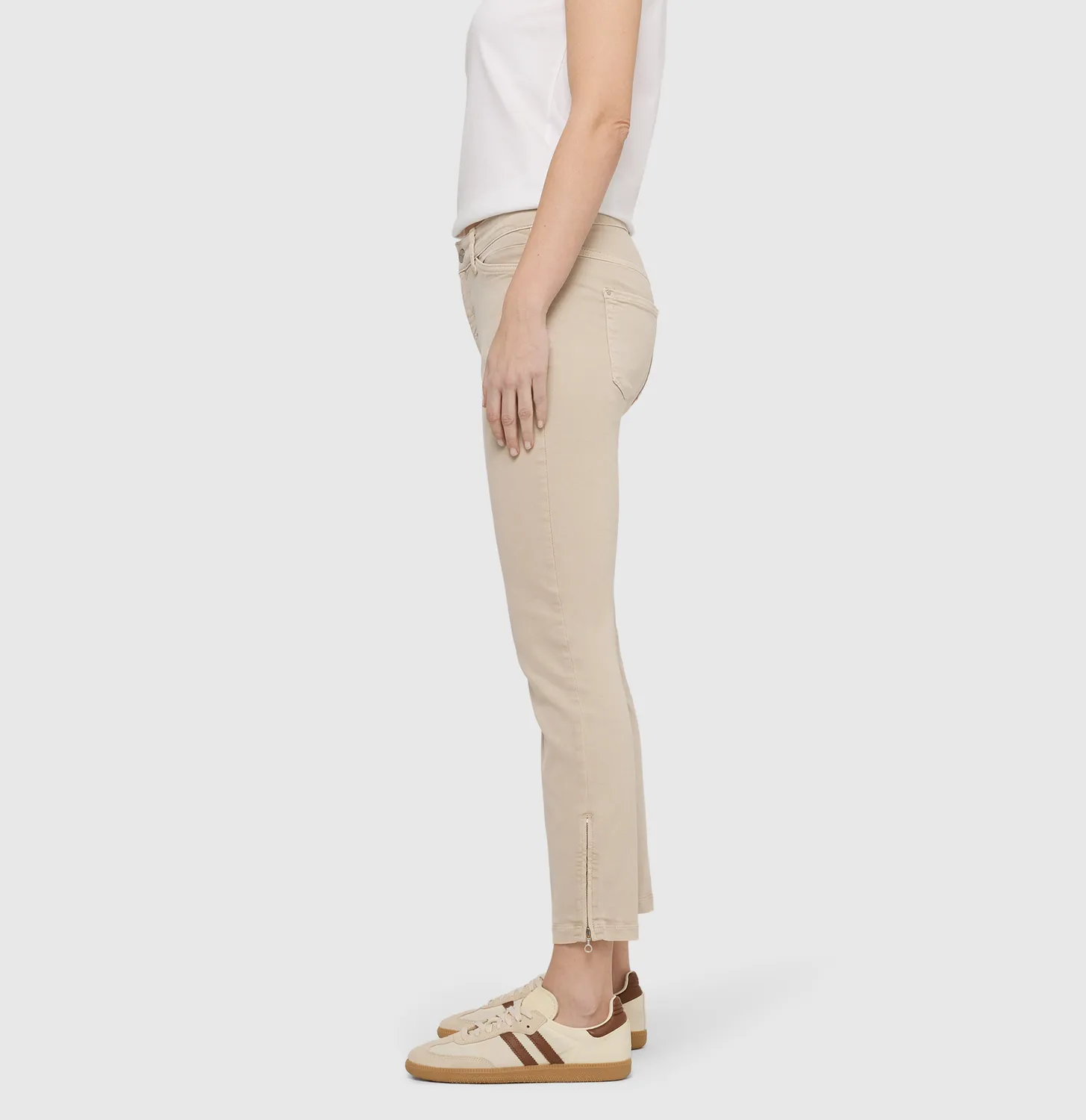 MAC Dream Chic 5471-00-0355L jeans beige slim fit