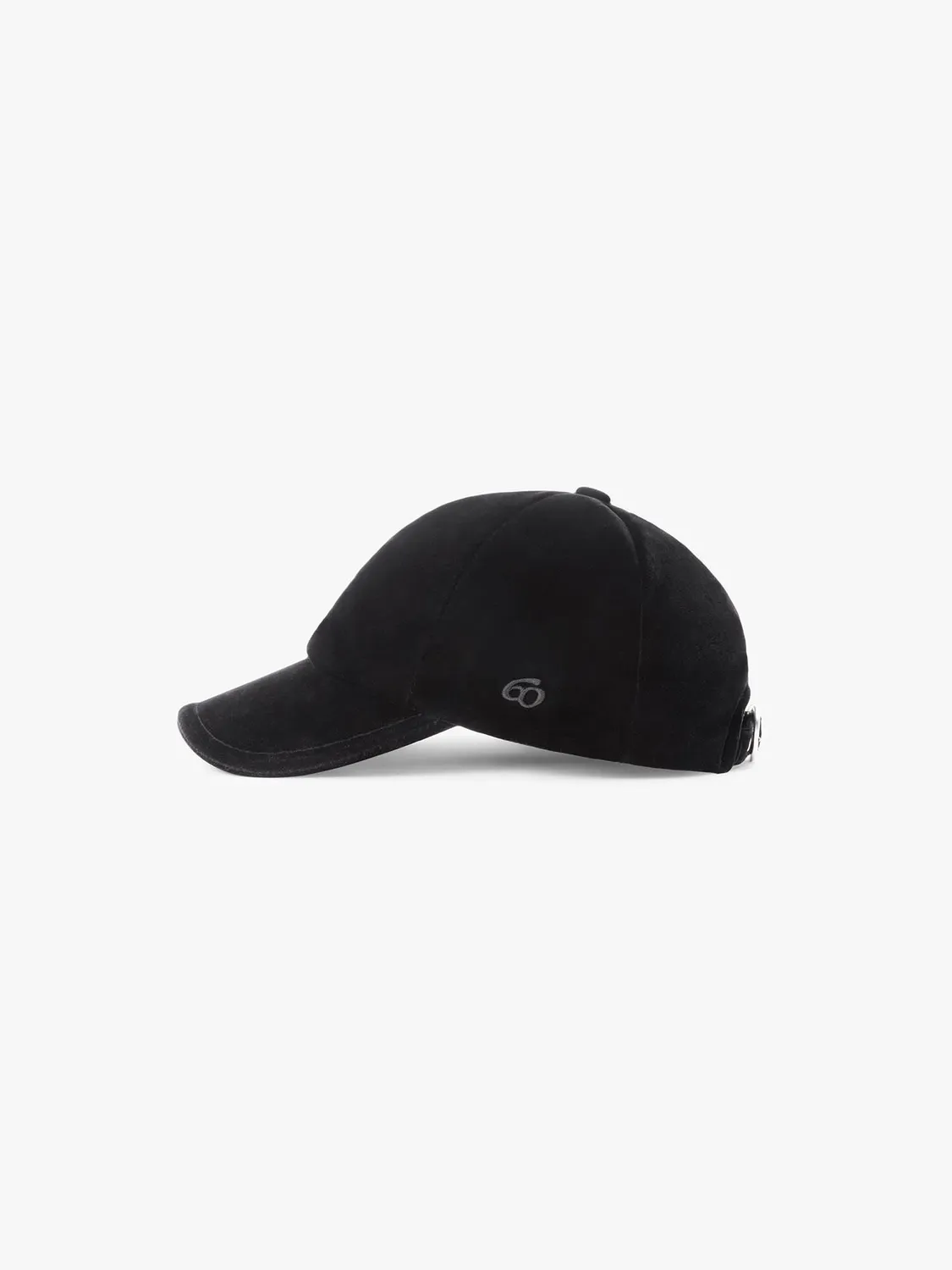 Miss Sixty Velvet Logo kasket sort velour