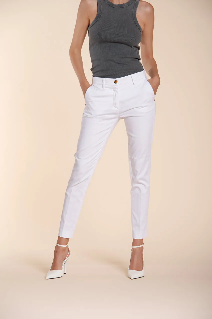 Mason's New York Slim dame chino hvid