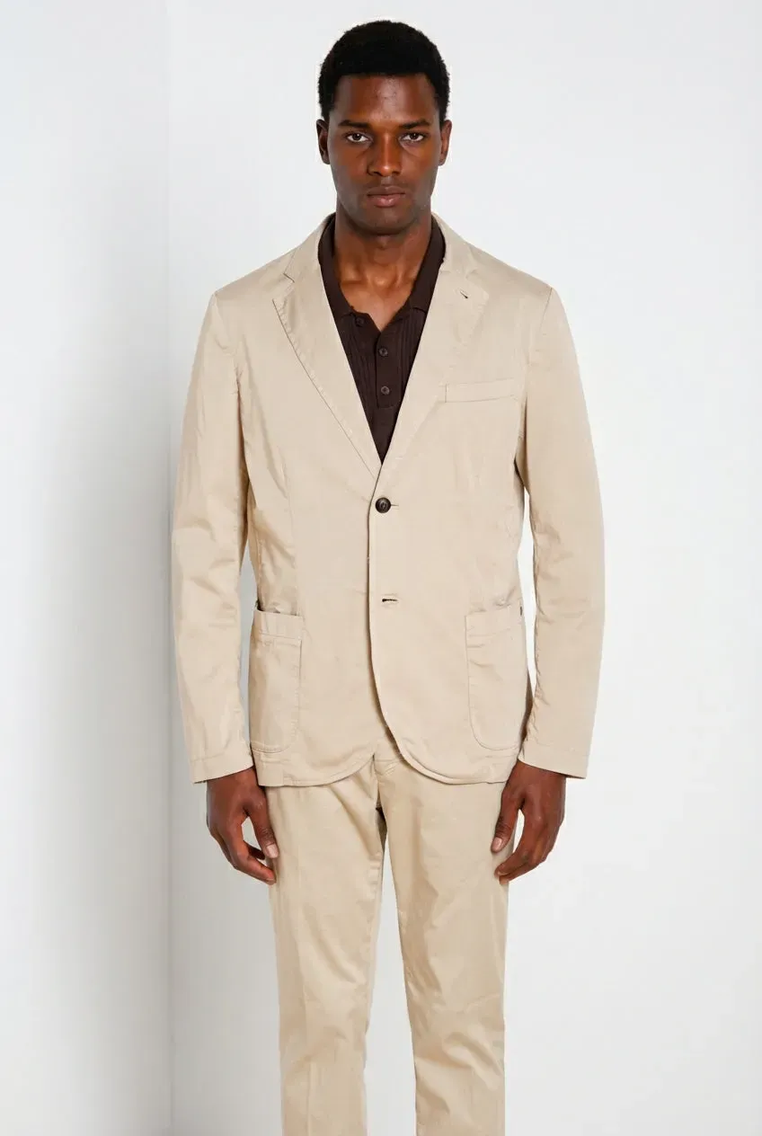Mason's Da Vinci Travel blazer lys beige stretch