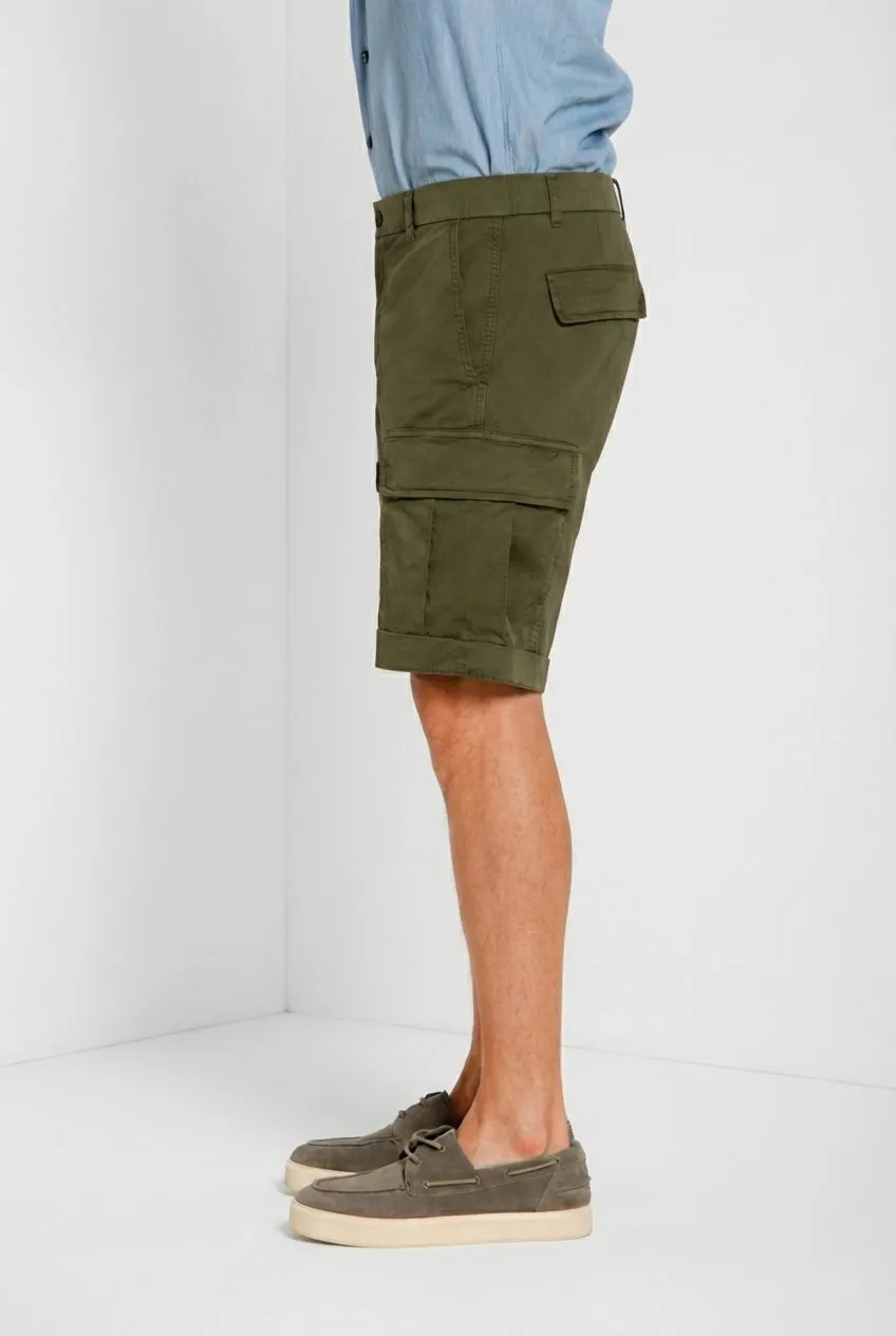 Mason's Cargo M74 cargoshorts skovgrøn relaxed fit