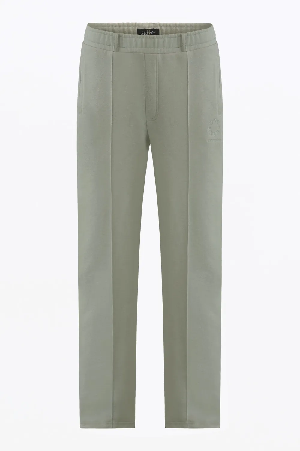 Organsk Studio Tailored Jersey bukser mørkegrå