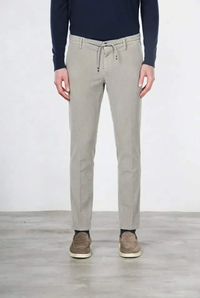 Mason's Milano Jogger chinobukser grå extra slim