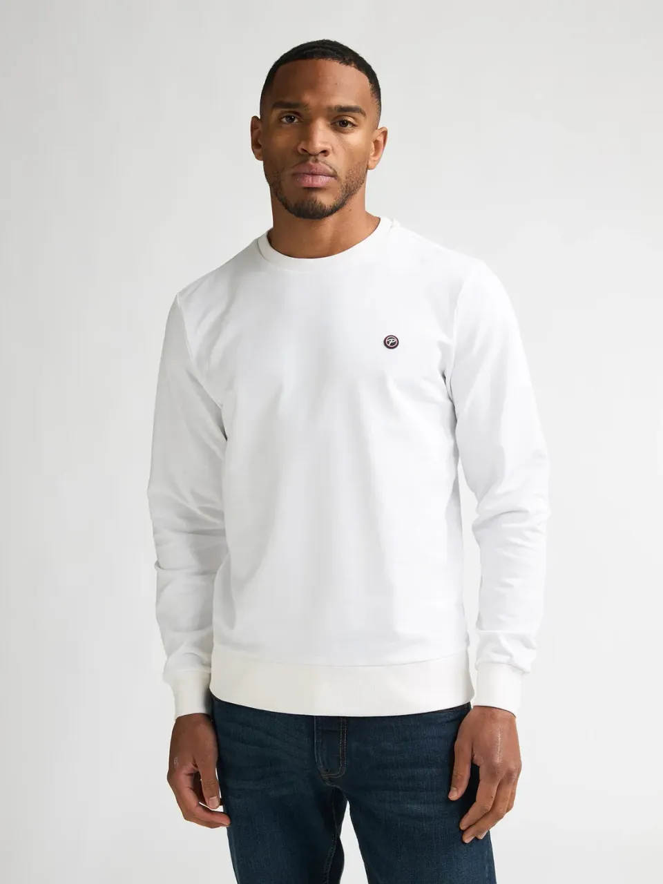 Petrol Industries Seaviewpark sweater med brystlogo