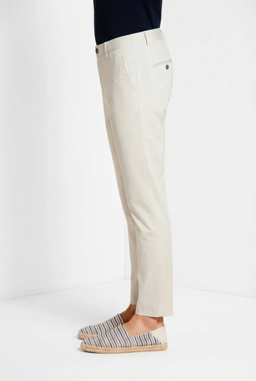 Mason's Milano chinobukser lysegrå extra slim