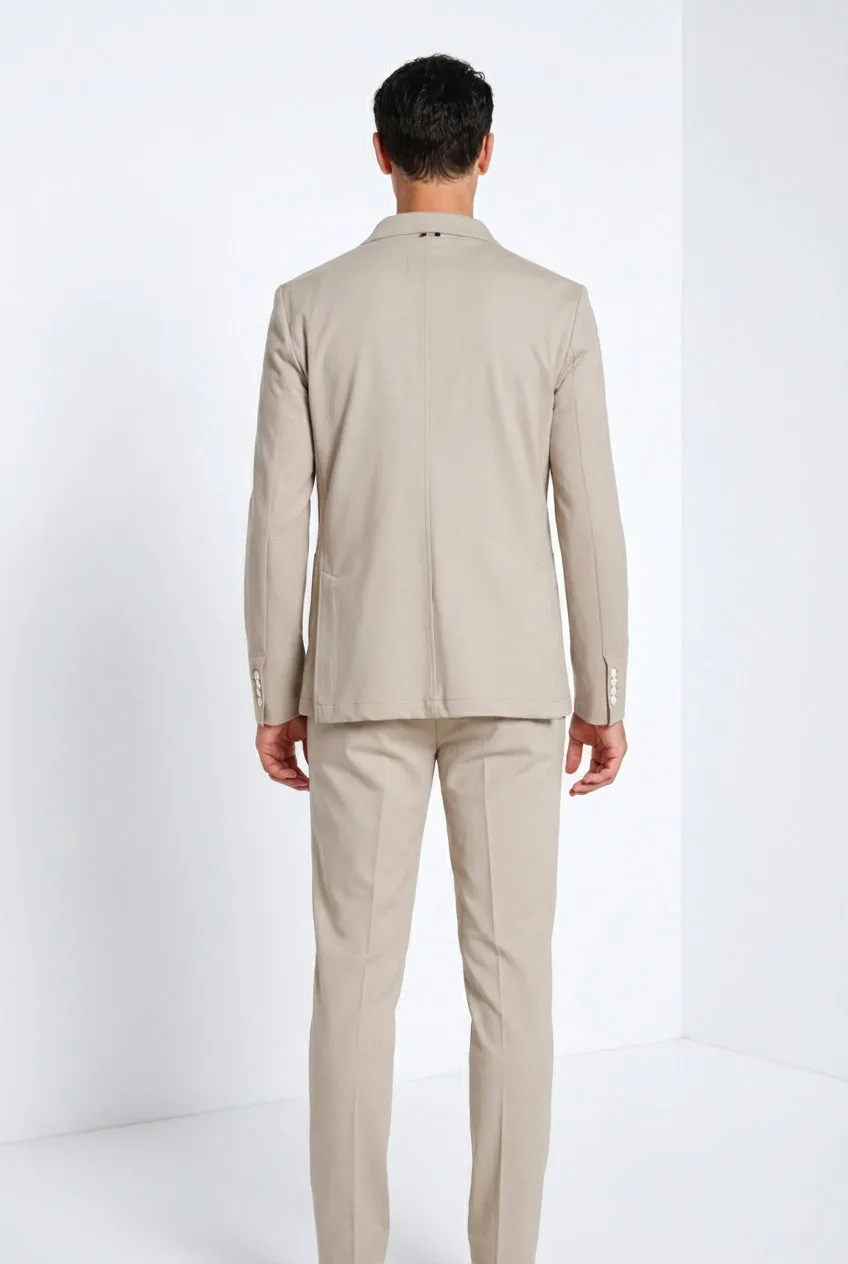 Mason's Golf blazer beige jersey dobbeltradet