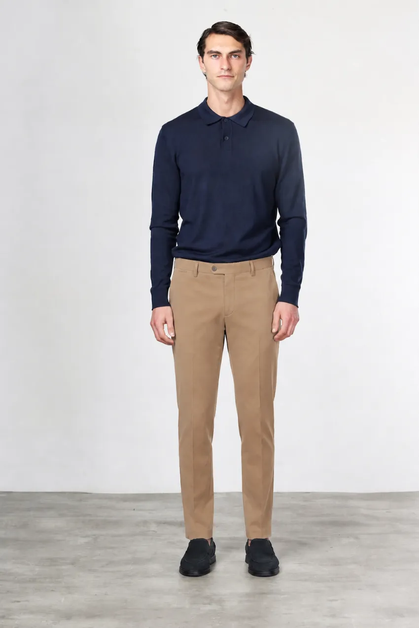 Mason's New York chinobukser taupe cashmere regular
