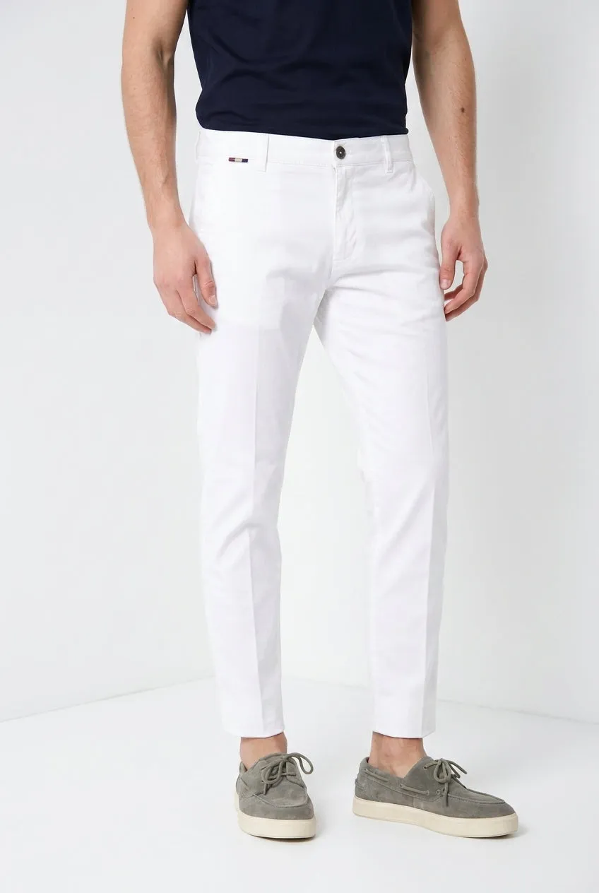 Mason's John Coolkhinos chinos hvid carrot fit
