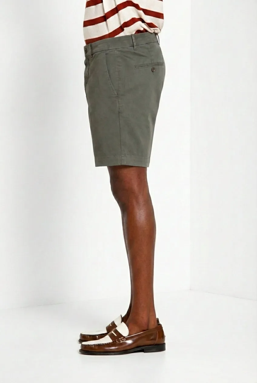 Mason's Boston bermudashorts herre militærgrøn relaxed