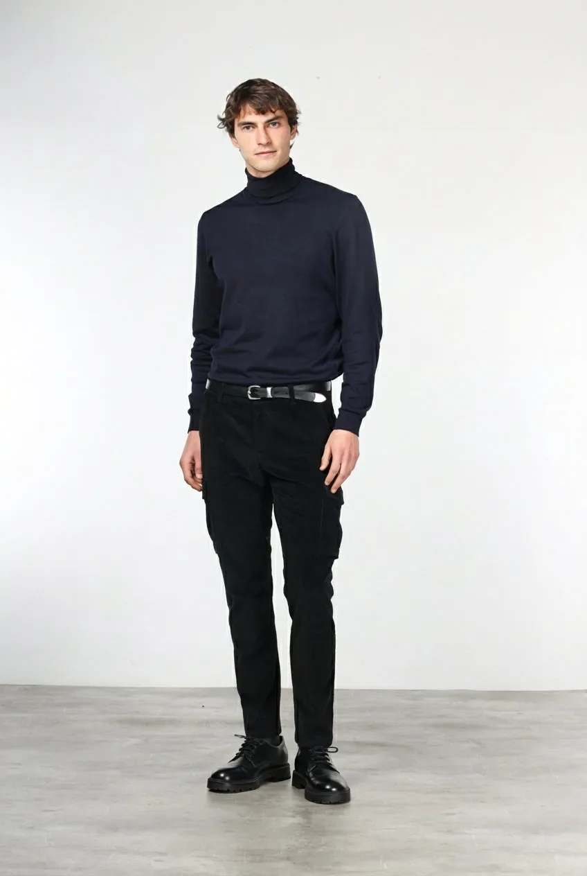 Mason's Chile 1 Pinces cargo sort fløjl slim