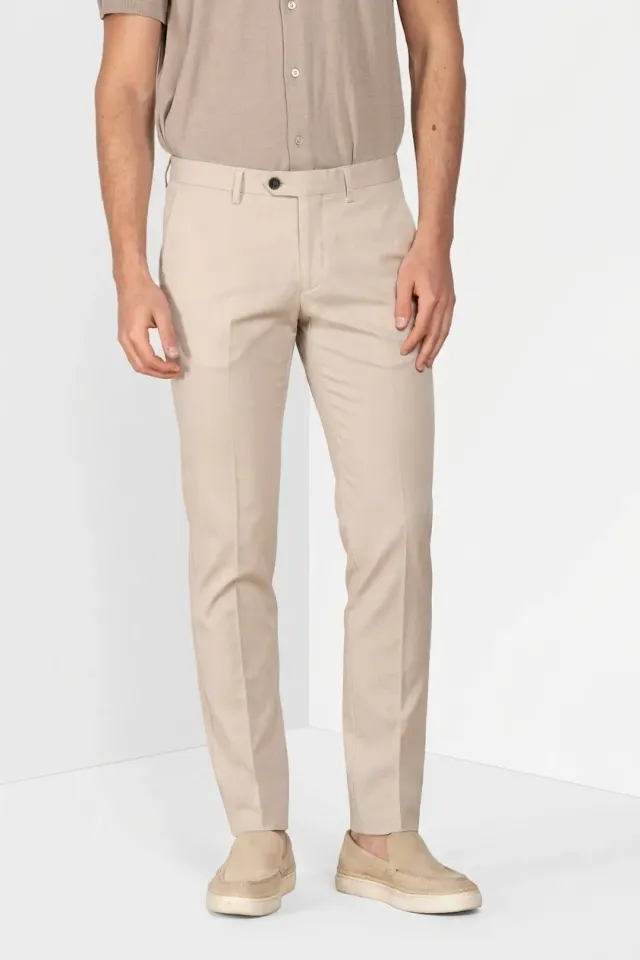 Mason's Torino City chinobukser hvid slim fit