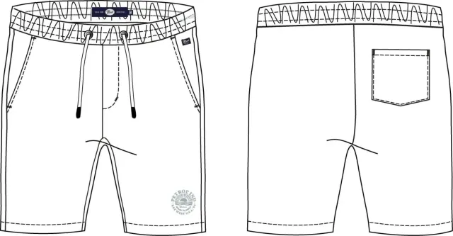 Petrol Industries Alton jogging shorts drenge snøre