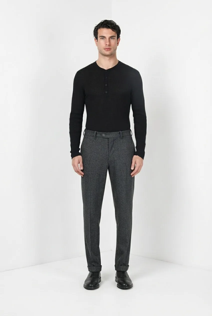 Mason's Paris chino bukser gunmetal carrot fit