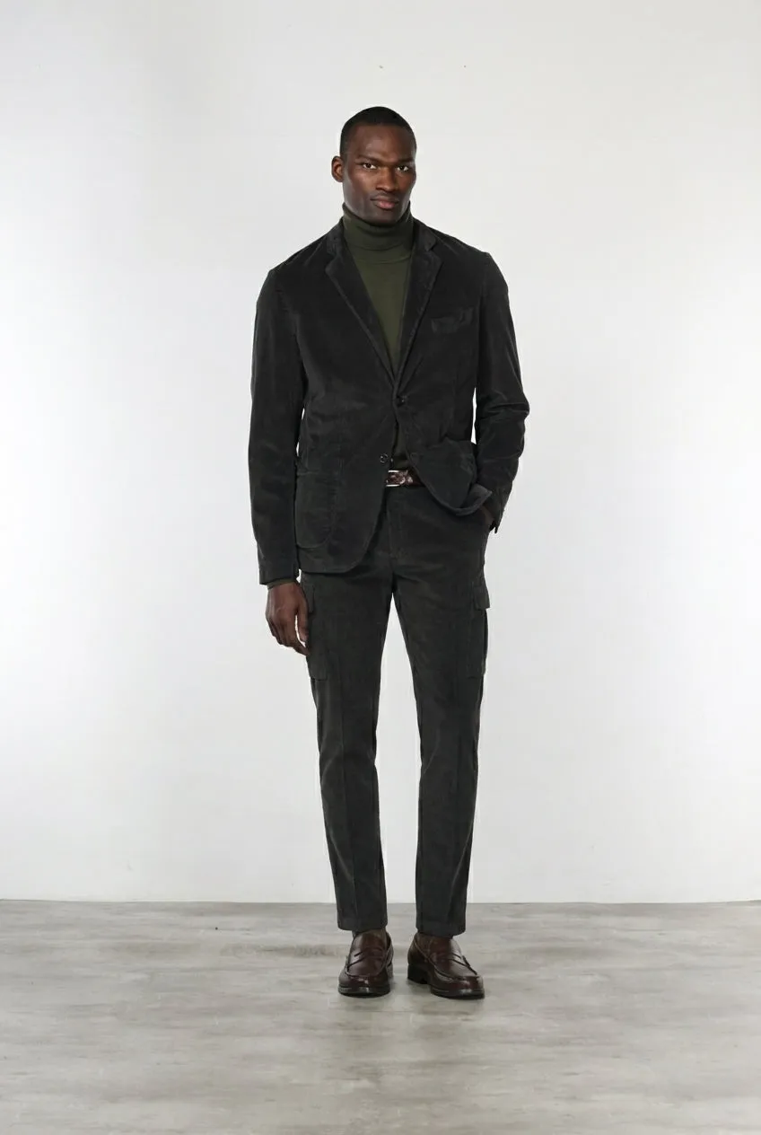 Mason's Tiziano blazer fløjl brun regular