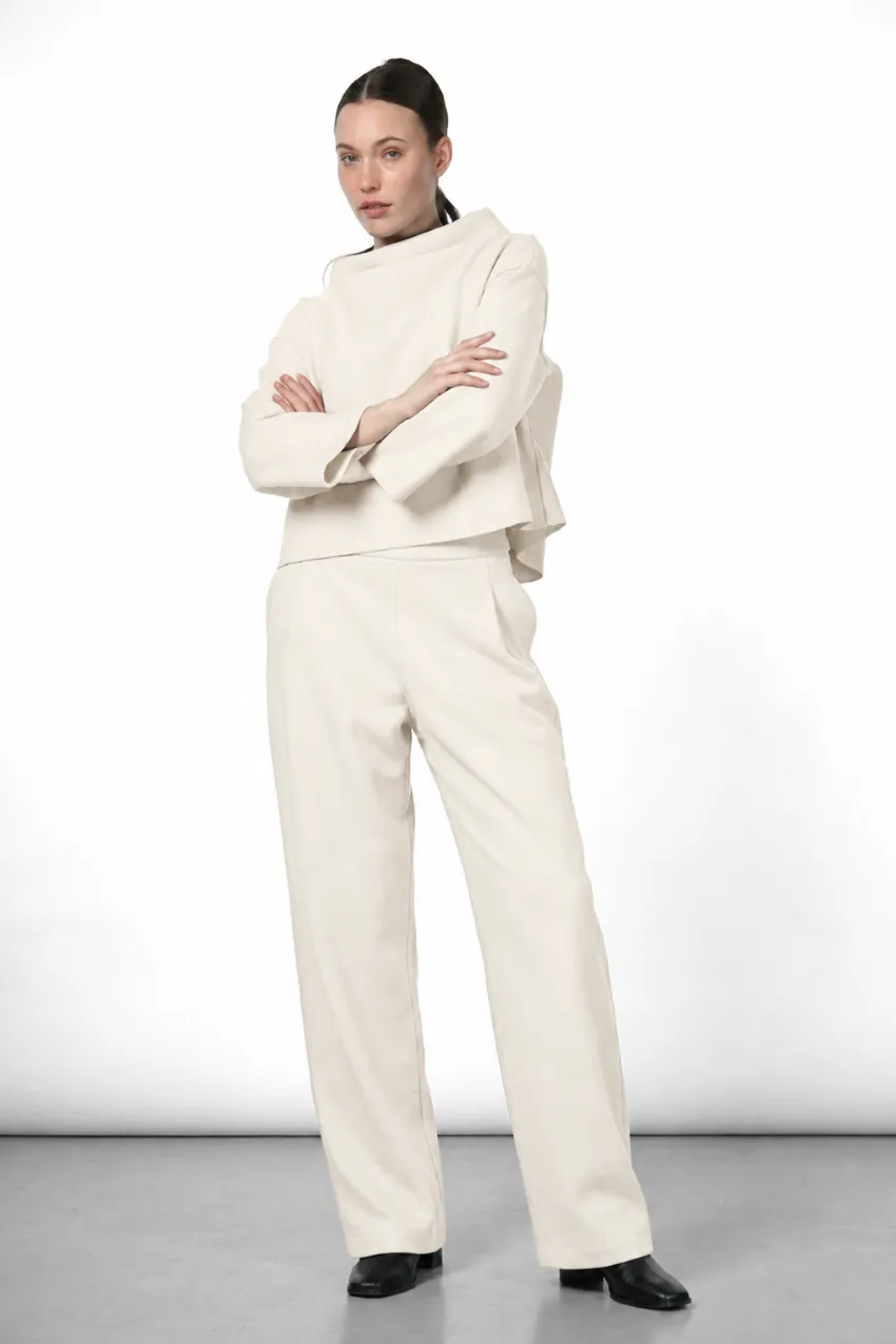 Mason's Nathi sweatshirt creme uld bubble fit