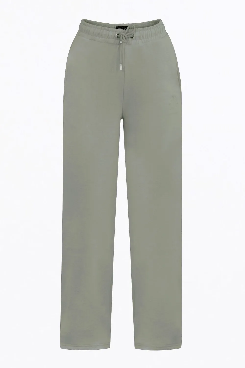 Organsk Straight-Leg sweatpants grå økologisk