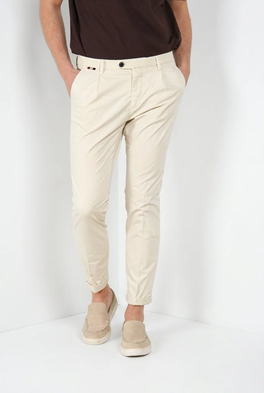 Mason's Osaka 1 Pince chinos muslingefarvet stretch carrot