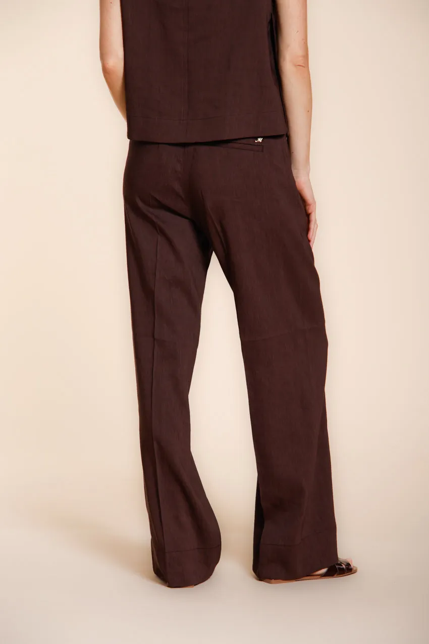 Mason's New York Studio Elax chinos brun hør straight