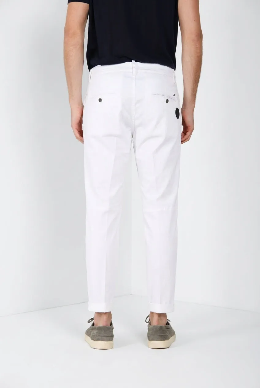 Mason's John Coolkhinos chinos hvid carrot fit