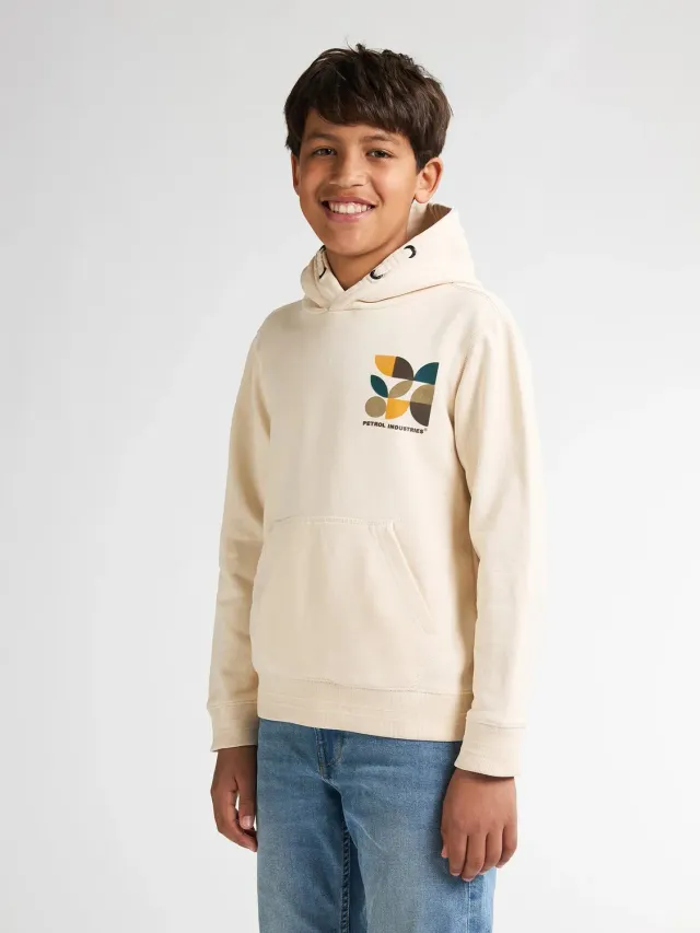 Petrol Industries backprint hoodie børn bomuld